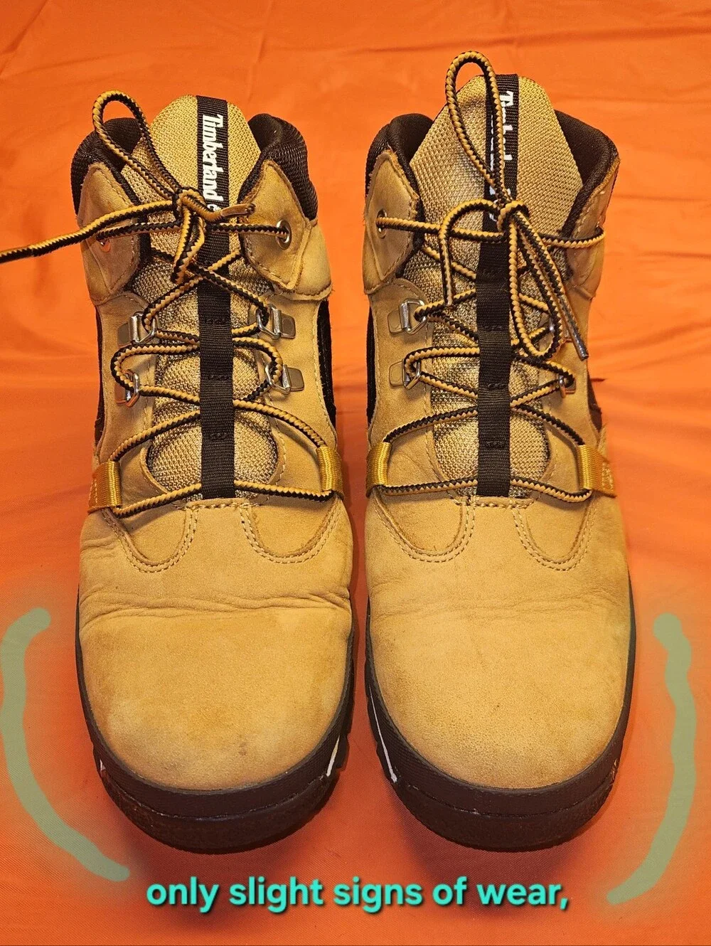 Timberland Euro Hiker Reimagined Mid Boots Size Youth/Boys 7 E.U.C.